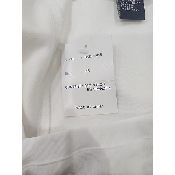 Boston Proper White Sleeveless  Knee Length Sheath Dress XS NWT wedding Shower - Picture 7 of 8